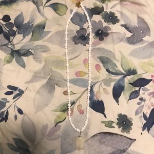 White necklace